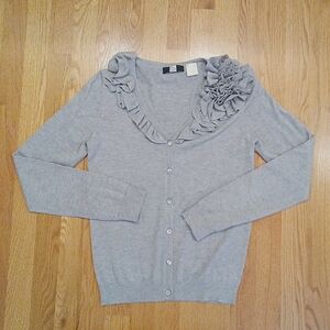 Saks Fifth Ave Cashmere/Silk Cardigan-Small